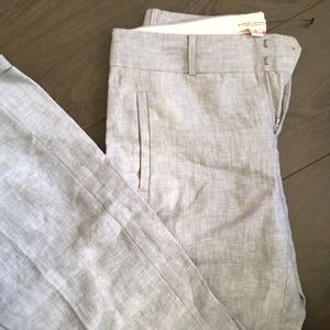 Banana Republic Linen Trousers, size 6,Never Worn